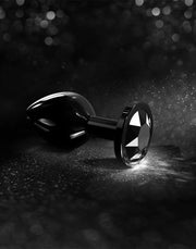 Dorcel - Diamond - Aluminium Buttplug - Zwart-Erotiekvoordeel.nl