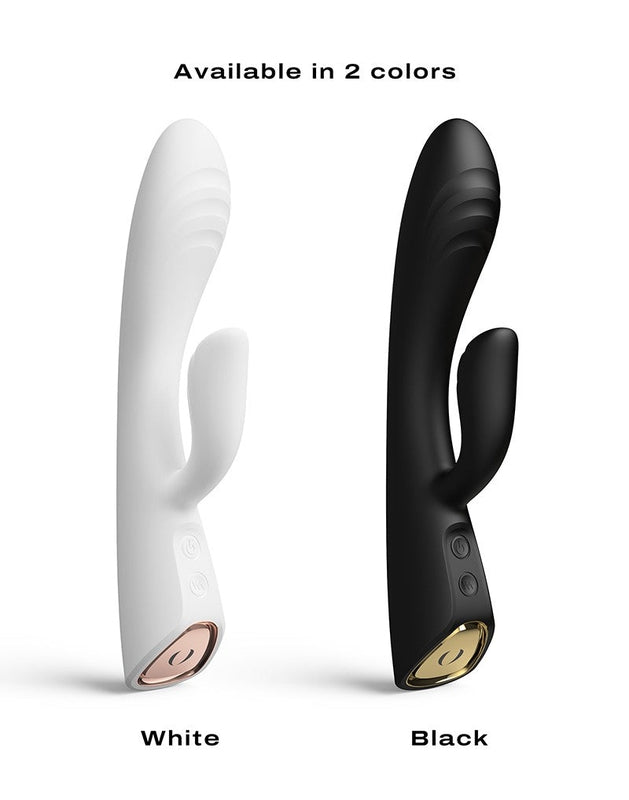 Dorcel - Flexi Rabbit - Verwarmde Rabbit Vibrator - Zwart-Erotiekvoordeel.nl