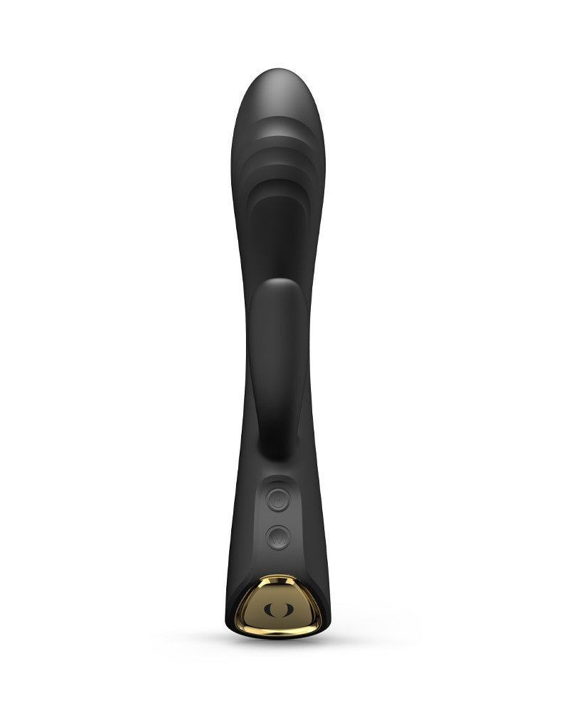 Dorcel - Flexi Rabbit - Heated Rabbit Vibrator - Black-Erotiekvoordeel.nl