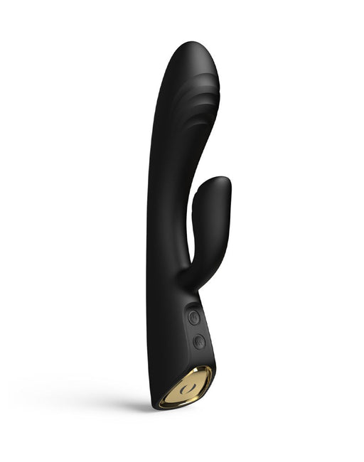 Dorcel - Flexi Rabbit - Heated Rabbit Vibrator - Black-Erotiekvoordeel.nl