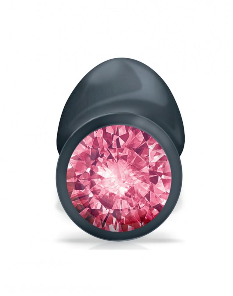 Dorcel - Geisha Buttplug met Bewegende Metalen Balletjes - Paars Kristal-Erotiekvoordeel.nl