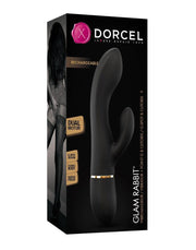 Dorcel - Glam Rabbit - Vibratore Rabbit flessibile - Nero - Erotiekvoordeel.nl