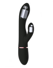 Dorcel - Glam Rabbit - Vibratore Rabbit flessibile - Nero-Erotiekvoordeel.nl