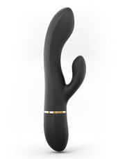 Dorcel - Glam Rabbit - Vibratore Rabbit flessibile - Nero - Erotiekvoordeel.nl