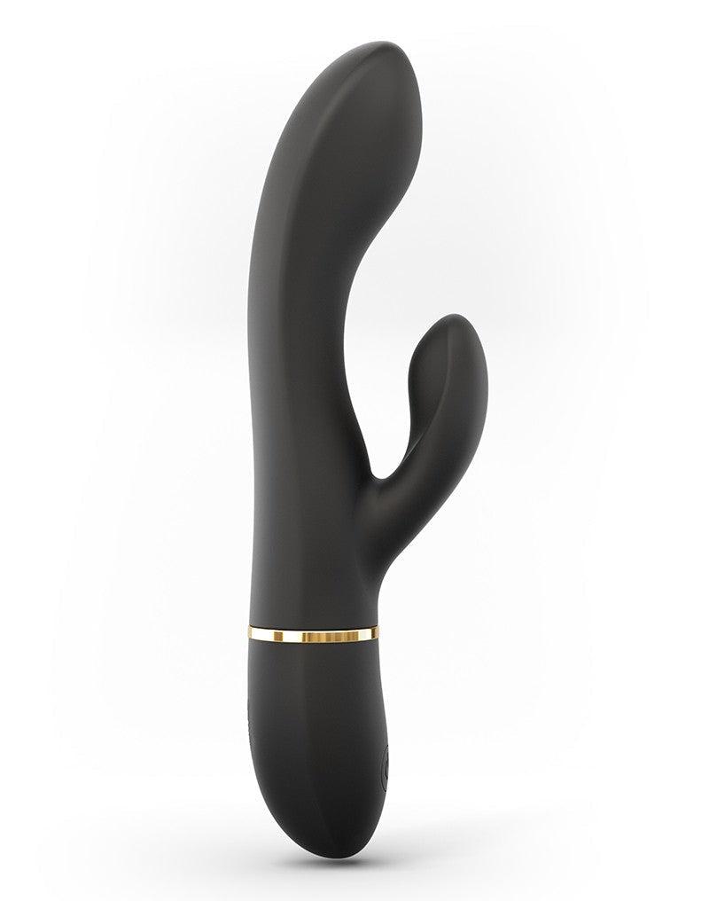 Dorcel - Glam Rabbit - Vibratore Rabbit flessibile - Nero - Erotiekvoordeel.nl