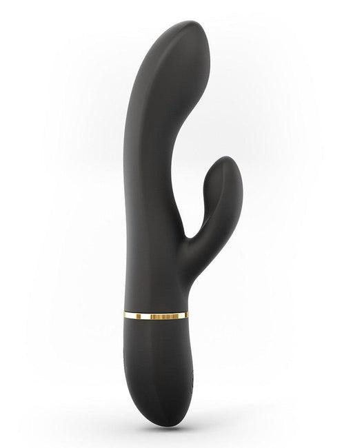 Dorcel - Glam Rabbit - Vibratore Rabbit flessibile - Nero - Erotiekvoordeel.nl