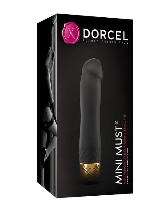 Dorcel - Mini Must Vibrator - Zwart/Goud-Erotiekvoordeel.nl