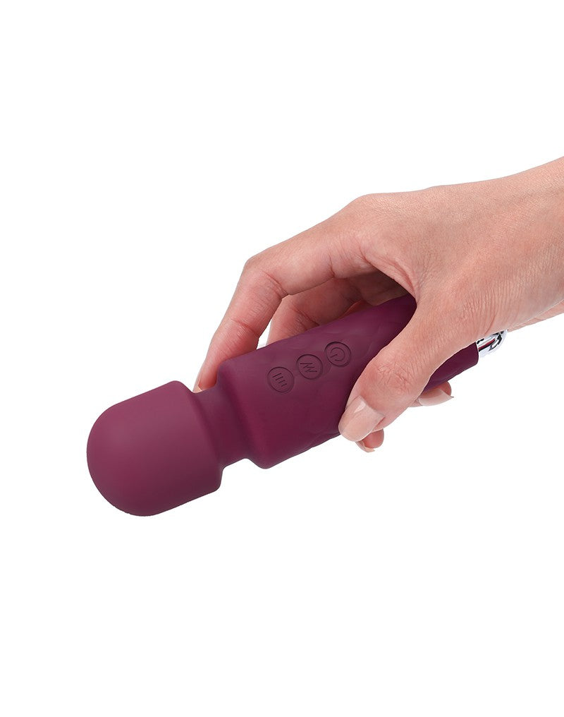 Dorcel - Mini Wanderful - Mini Wand Vibrator - Plum-Erotiekvoordeel.nl