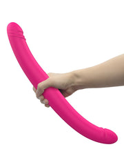 Dorcel - Orgasmic Double Do - Dubbele Vibrerende En Stotende Dildo - Roze-Erotiekvoordeel.nl
