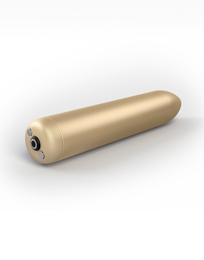 Dorcel - Rocket Bullet Gold - Wiederaufladbarer Bullet-Vibrator - 16 Vibrationsstufen - Erotiekvoordeel.nl