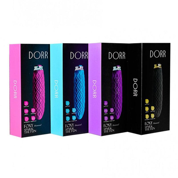 Dorr - Foxy Diamond - Mini Vibrator - Turquoise-Erotiekvoordeel.nl