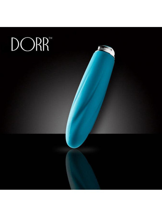 Dorr - Foxy Twist Mini Vibrator - Turquoise-Erotiekvoordeel.nl