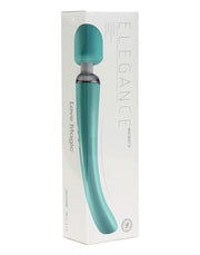 Elegance Wand Vibrator - oplaadbaar - Turquoise-Erotiekvoordeel.nl