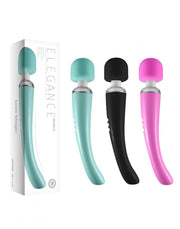 Elegance Wand Vibrator - oplaadbaar - Turquoise-Erotiekvoordeel.nl