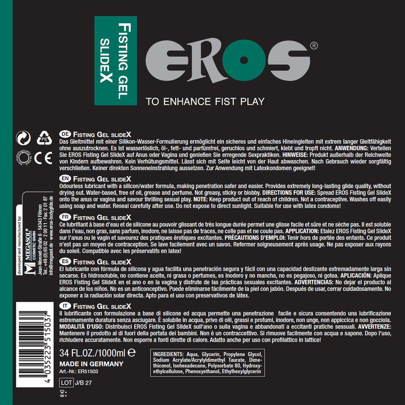 Eros - Gel per fisting - UltraX - Erotiekvoordeel.nl