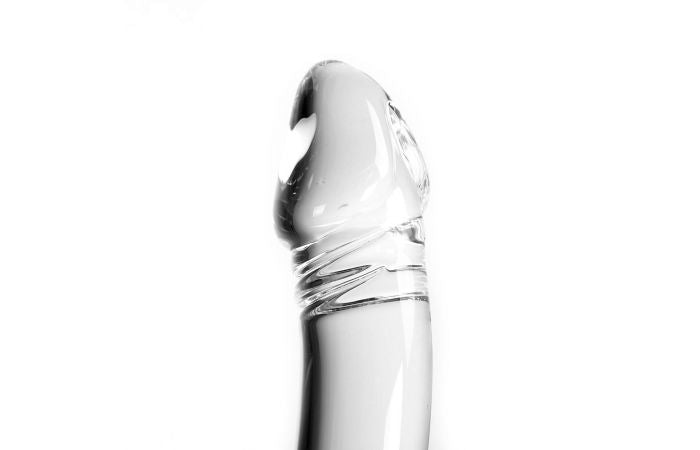 Double-ended glass dildo - Transparant-Erotiekvoordeel.nl