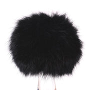 Kiotos - Glazen buttplug Met Zwarte konijnenstaart-Erotiekvoordeel.nl