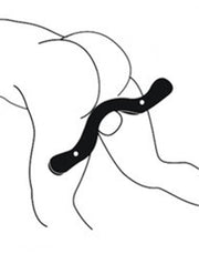 Rimba - Humbler - Ballstretcher van Hout - Zwart-Erotiekvoordeel.nl