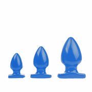 I ♥ Butt - Bolvormige Buttplug - M - Blauw-Erotiekvoordeel.nl