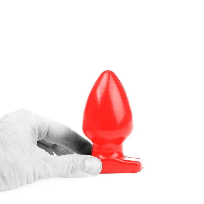 I ♥ Butt - Bolvormige Buttplug - Rood-Erotiekvoordeel.nl