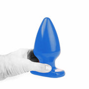 I ♥ Butt - Dikke Buttplug - M - Blauw-Erotiekvoordeel.nl