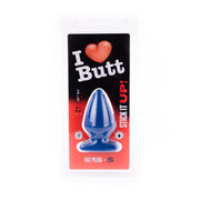 I ♥ Butt - Dikke Buttplug - S - Blauw-Erotiekvoordeel.nl