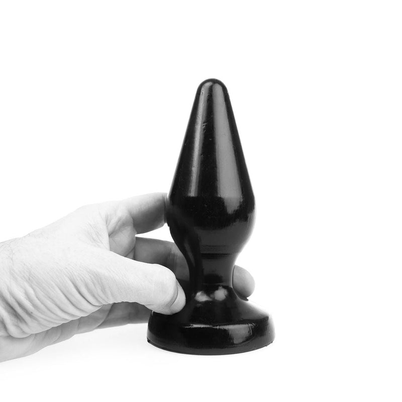 I ♥ Butt - Klassieke Buttplug - L - Zwart-Erotiekvoordeel.nl