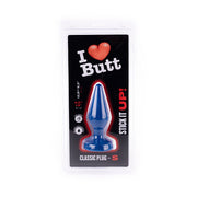 I ♥ Butt - Klassieke Buttplug - S - Blauw-Erotiekvoordeel.nl