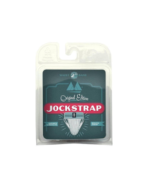 MM - Jockstrap- Heren String - Tailleband 2 inch - Zwart/Grijs-Erotiekvoordeel.nl