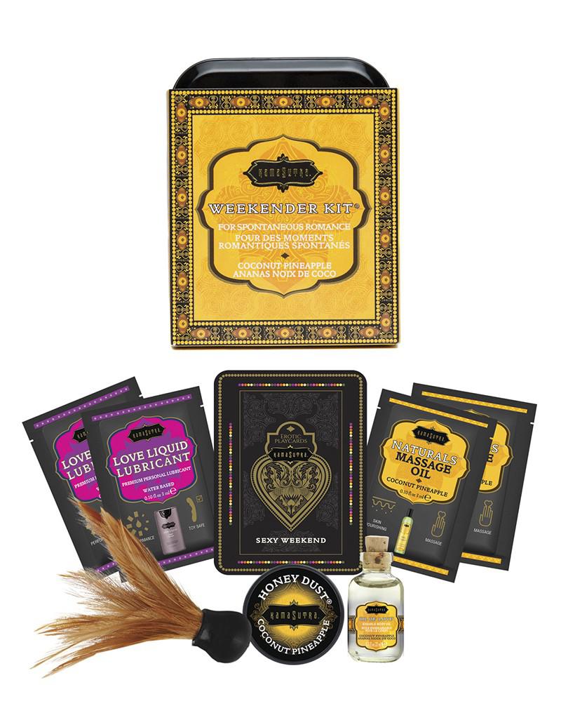 Kamasutra - Erotische Massage Geschenkset Weekender Kit Coconut PineApple-Erotiekvoordeel.nl