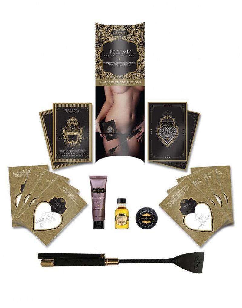 Kamasutra - Erotische Massage Speel Set - Cadeauset Feel Me-Erotiekvoordeel.nl
