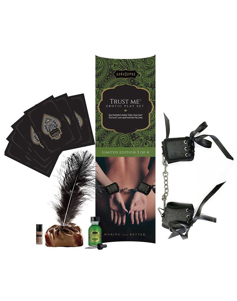 Kamasutra - Erotische Massage Speel Set - Cadeauset Trust Me-Erotiekvoordeel.nl