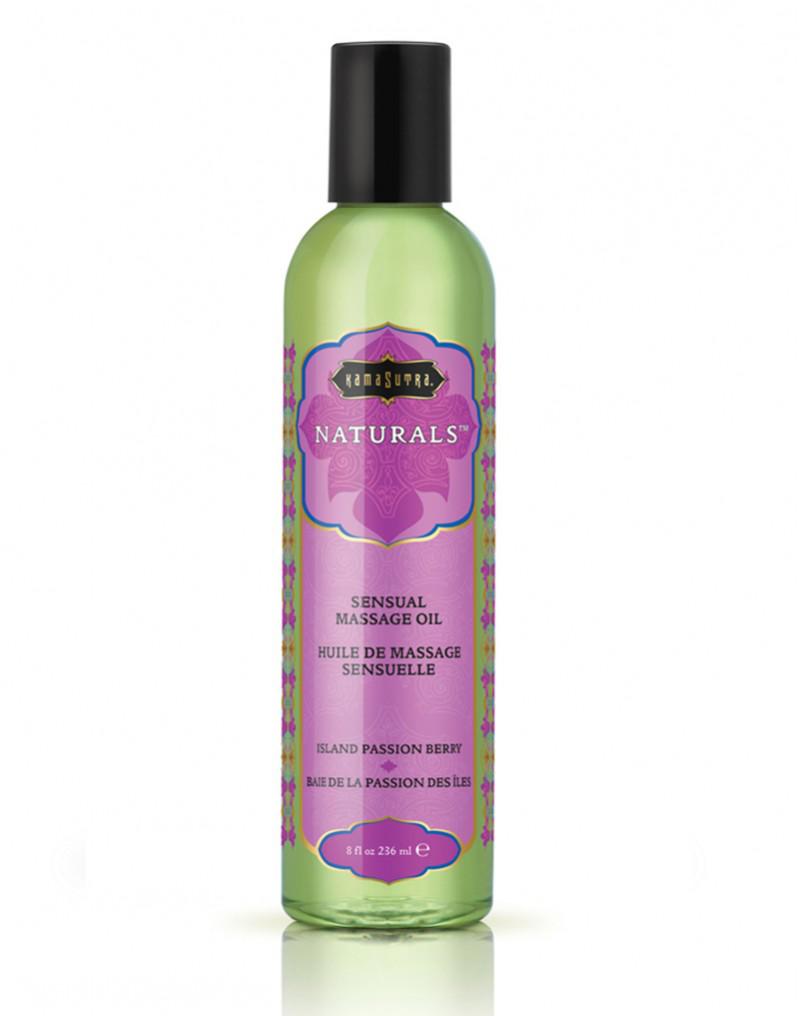Kamasutra Naturals - Massageolie - Island Passion - Berry-Erotiekvoordeel.nl