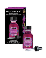 Kamasutra - Oil of Love - RaspBerry Kiss-Erotiekvoordeel.nl