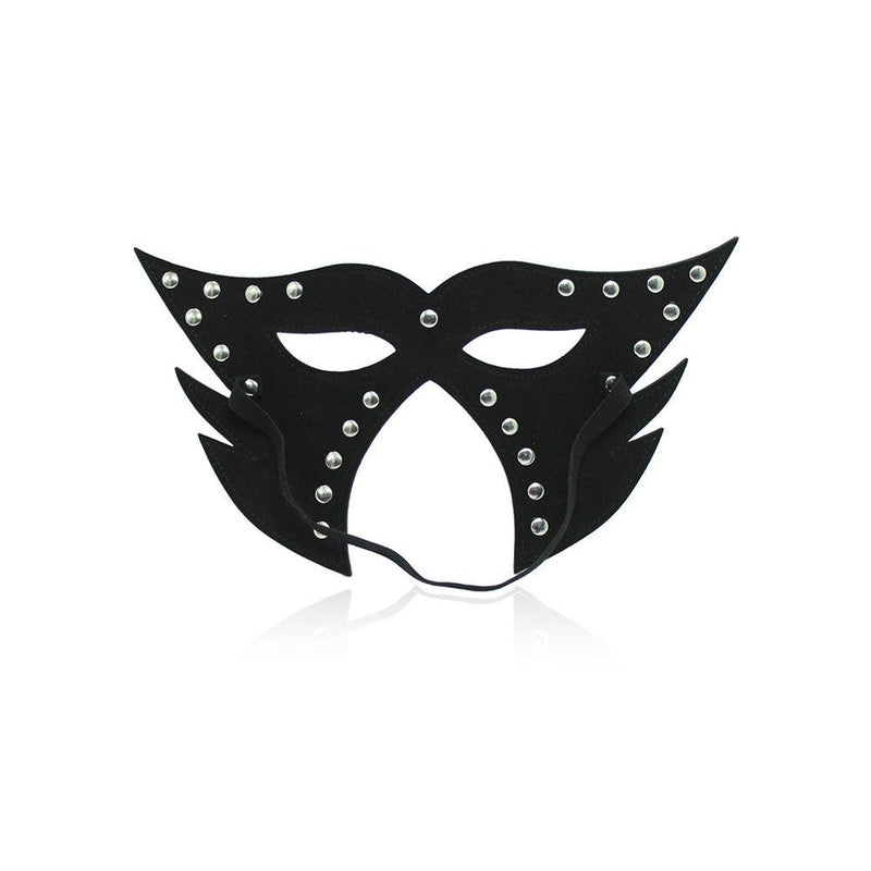 Kattenmasker Met uitsparing Voor neus En mond - Zwart-Erotiekvoordeel.nl