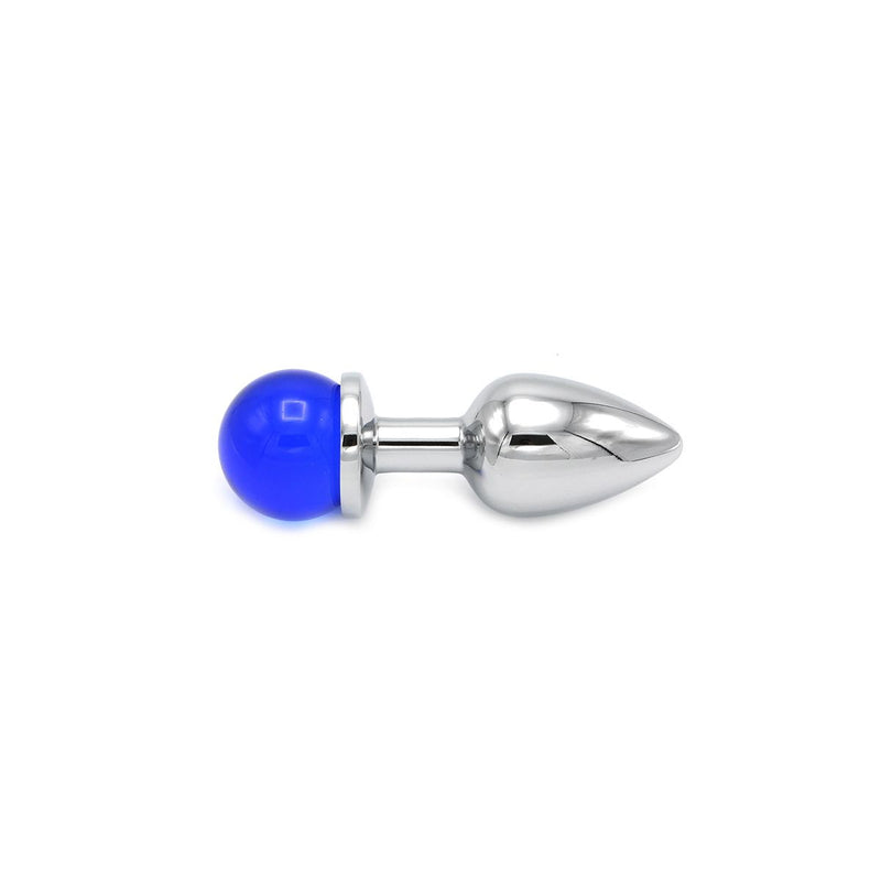 alt
Kiotos - Aluminium Butt Plug With Sparkling Round Gemstone - Blue-Erotiekvoordeel.nl