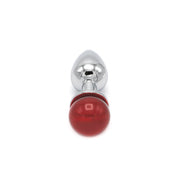 txt
Kiotos - Aluminum Butt Plug With Sparkling Round Gemstone - Red-Erotiekvoordeel.nl