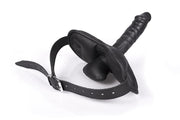 Kiotos - Ball gag mask with dildo-Erotiekvoordeel.nl