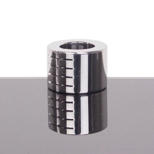Kiotos - Ballstretcher RVS Met Groeven Scharnierend 42 mm Hoog Ø 35 mm-Erotiekvoordeel.nl