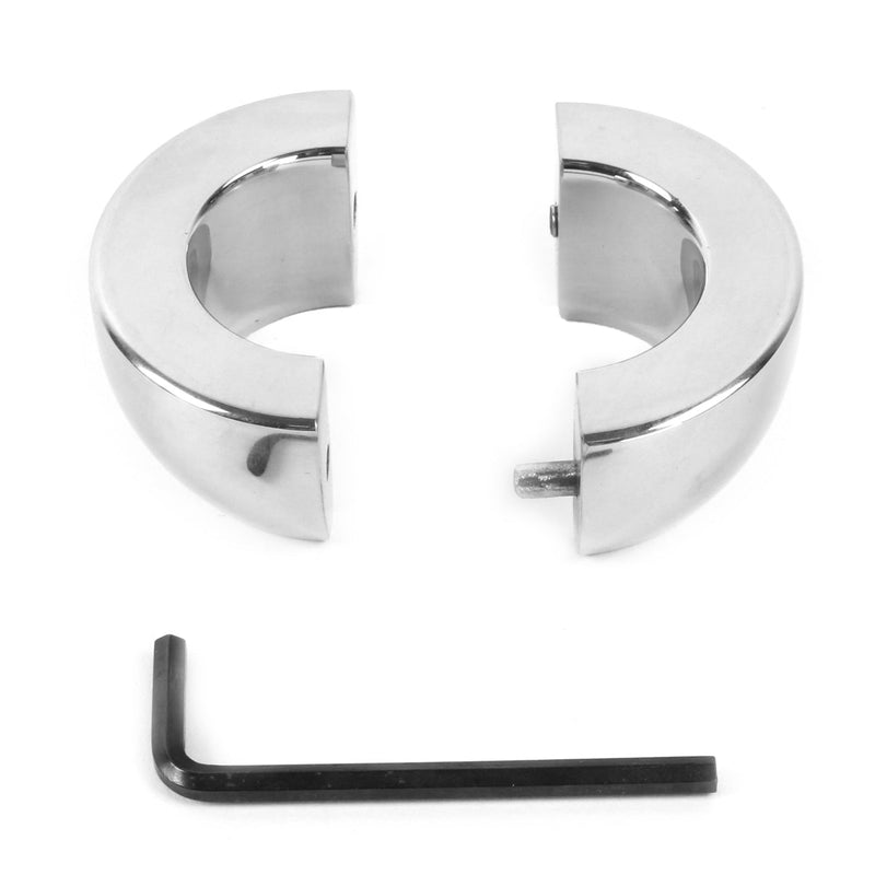 Kiotos - Stainless Steel Turbine Ball Stretcher 3 cm High - 35 mm Diameter - Erotiekvoordeel.nl