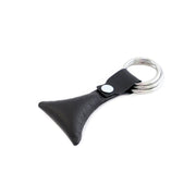 Kiotos - Scrotum Weight Leather Pouch with 3 Metal Cock Rings-Erotiekvoordeel.nl