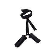 Kiotos - Set bondage economico con collare e manette - Nero-Erotiekvoordeel.nl