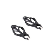 Kiotos - Budget Clover Nipple Clamps - Black-Erotiekvoordeel.nl