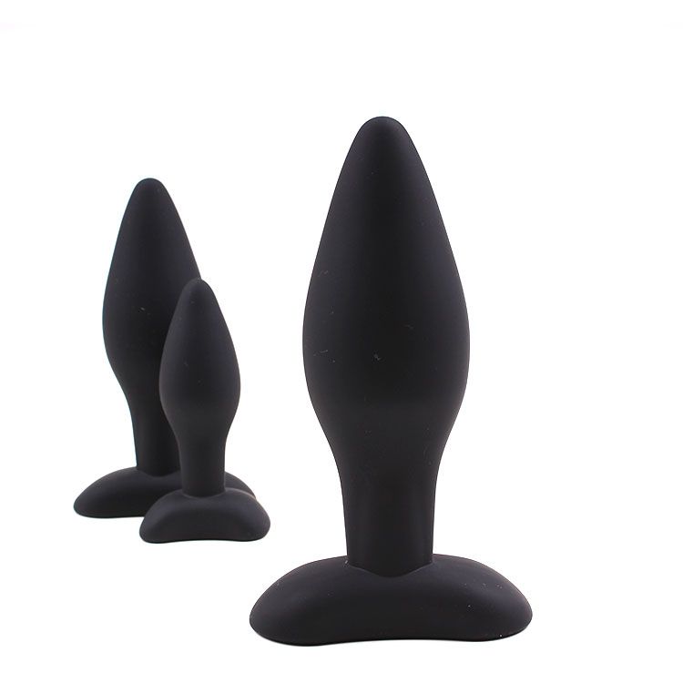 Buttplug Set with 3 buttplugs - ideal for beginners - Erotiekvoordeel.nl