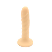 Kiotos Cox - Siliconen Dildo 18 x 3 cm - Lichte Huidskleur-Erotiekvoordeel.nl
