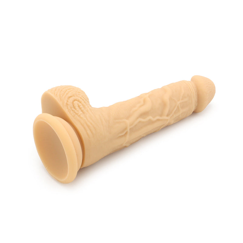 Kiotos Cox - Siliconen Dildo 21.5 x 3.7 cm - Lichte Huidskleur-Erotiekvoordeel.nl
