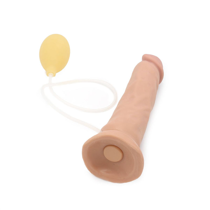 Kiotos Cox - Squirting Dildo 21.5 x 4.5 cm - Lichte Huidskleur-Erotiekvoordeel.nl