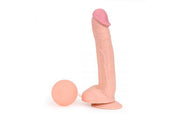 Kiotos Cox - Squirting Dildo 28 x 4.8 cm - Lichte Huidskleur-Erotiekvoordeel.nl