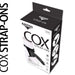 Kiotos Cox - Strap-On Harnas Met Dildo 24 x 4 cm - Zwart-Erotiekvoordeel.nl