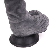 Kiotos Cox - Dildo Met Zuignap die echt aanvoelt 22 x 5 cm - Zwart-Erotiekvoordeel.nl